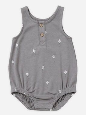 Quincy Mae Sleeveless Bubble Romper || Kites, Size 6-12 months, NWTS